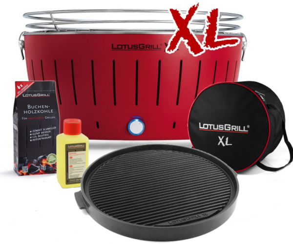Asia Set LotusGrill XL Fire Red, 5 pcs.